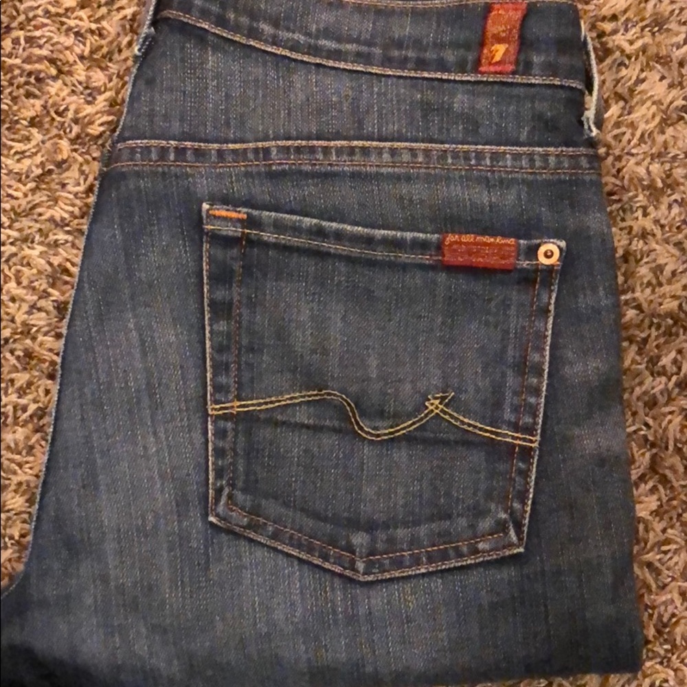 Women’s 7 for all mankind skinny jeans Sz 29